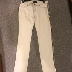 Studded jeans